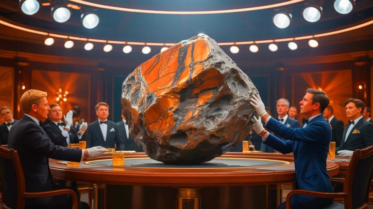 “Breathtaking Revelation from Celestial Auction House”: This 40-Pound Mars Rock Shatters Records, Fetching an Astounding $4.5 Million
