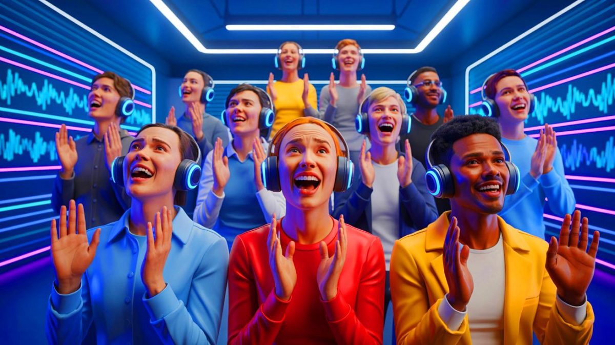 AI Music Sparks Debate: “Humans Will Always Outperform Machines,” Experts Disagree in Landmark Study on Emotional Impact Illustration of the emotional and cognitive impact of AI-generated music on listeners.