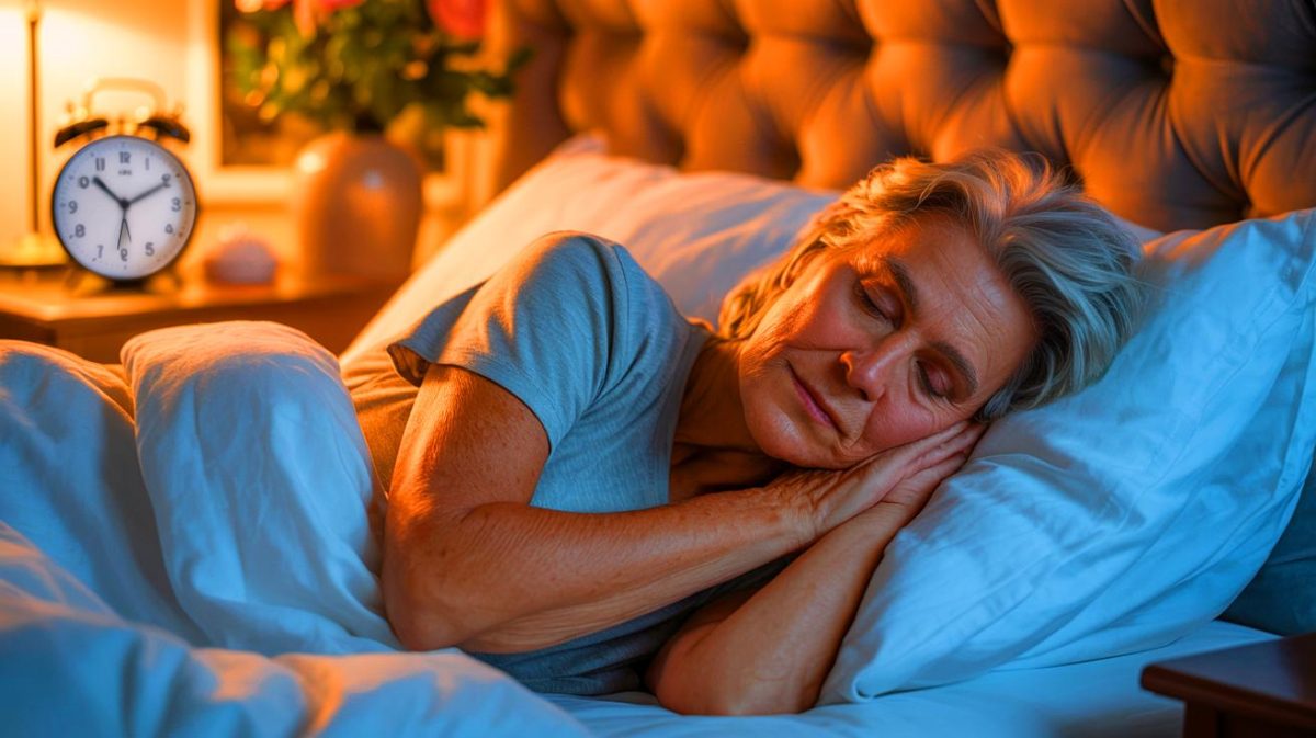 “Fear Took My Sleep”: Poor Sleep Habits Linked to Alarming 45% Surge in Dementia Risk for Millions in America Illustration of the connection between sleep patterns and dementia risk in older adults.