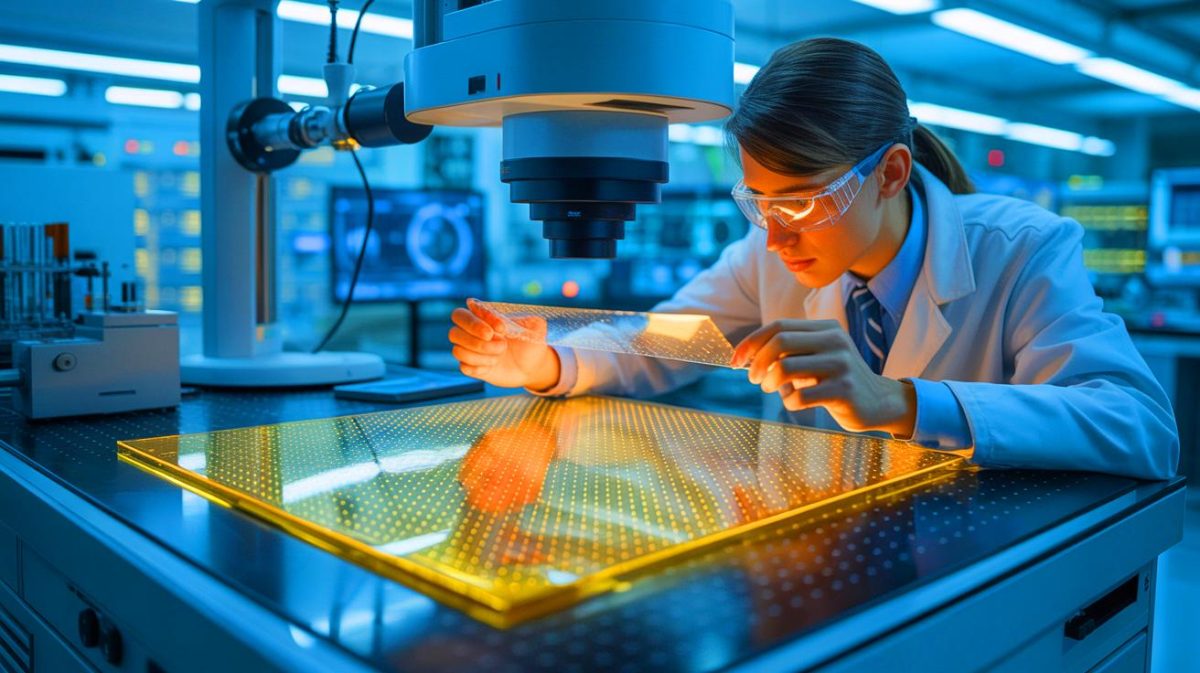 “Invisible Material Made My Phone Vanish—It’s Witchcraft!”: New Touch Screens and Wearable Devices Set to Revolutionize Everyday Technology Illustration of the development of invisible, ultrathin conductive film using hyaluronic acid for advanced wearable technology.
