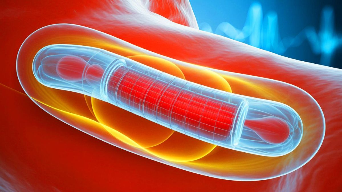 “Miracle or Menace?” How Ultrasound Tech’s Wireless Power Could Revolutionize US Medical Implants and Spark Nationwide Debate Illustration of flexible ultrasonic receiver using ultrasound waves to wirelessly power medical implants.
