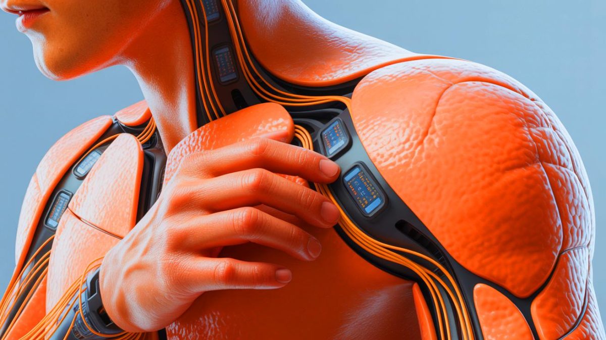 “New Skin Heals Faster Than Lightning Strikes”: Breakthrough Technology Mimics Human Tissue to Revolutionize Medical Treatment Across the Nation Illustration of electronic skin material mimicking human tissue properties.