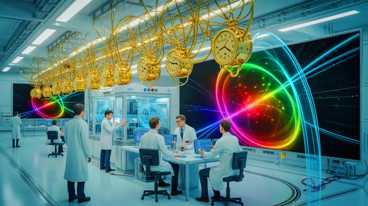 Scientists Claim Quantum Networks Are “The Key to Time and Gravity” but Critics Warn of Dire Consequences for Humanity’s Future Illustration of researchers leveraging quantum networks to explore the interaction between quantum mechanics and general relativity.