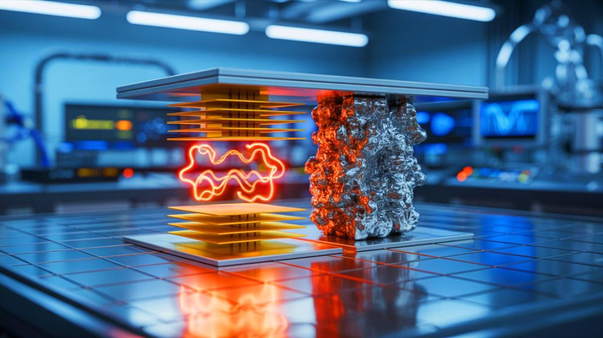 Scientists Unveil Quantum Liquid Crystal as the “Miraculous 5th State of Matter” and Challenge Everything We Thought We Knew Illustration of the quantum liquid crystal interface between a Weyl semimetal and spin ice.