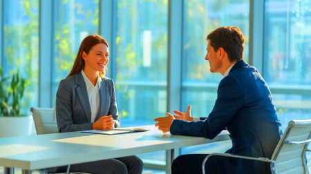 Illustration of effectively answering the "What makes you unique?" job interview question.