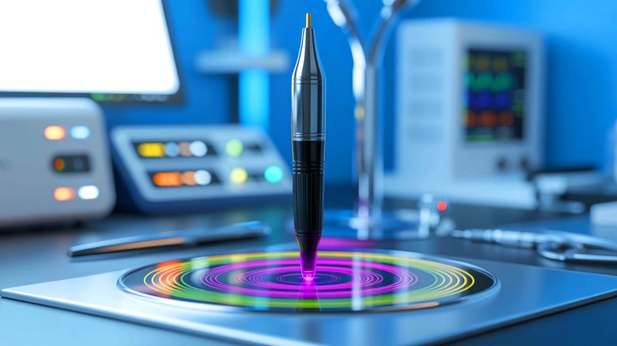 96% Accuracy: This High-Tech Pen Shatters Parkinson’s Diagnosis With Unprecedented Precision, But What Does It Mean for You? Illustration of the high-tech pen developed for early detection of Parkinson's disease.