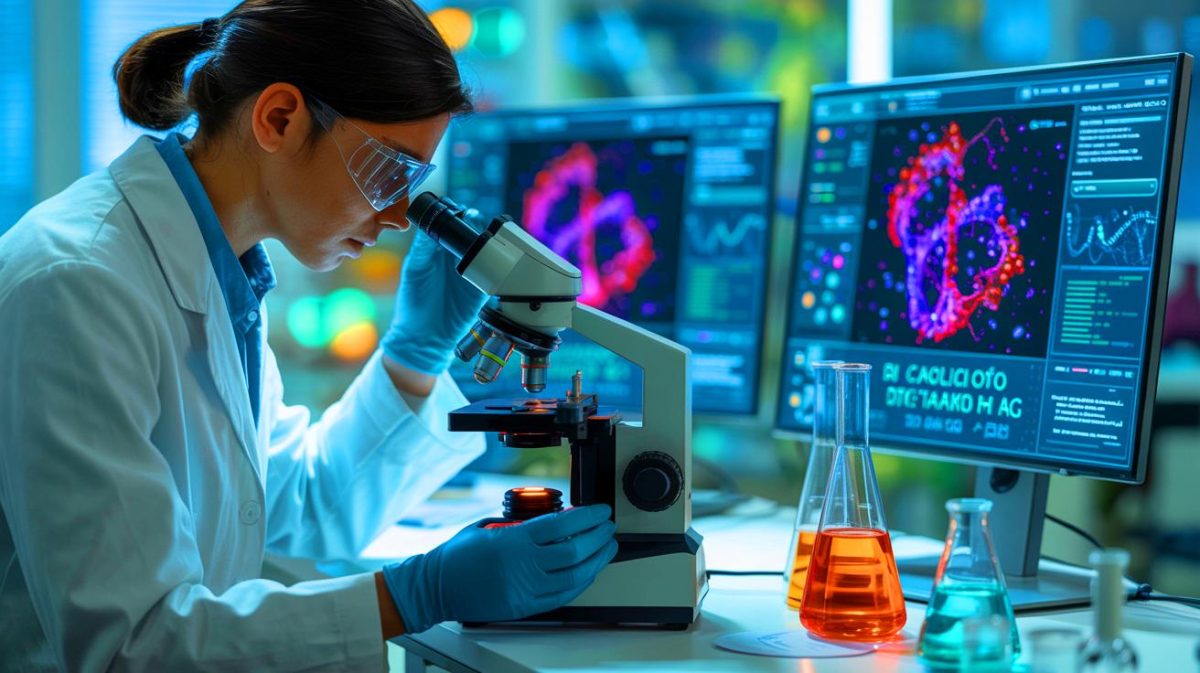 AI Pinpoints Your Age ‘Within a Year’ Using Just DNA: Researchers Reveal Groundbreaking Accuracy That Could Transform Aging Science Illustration of scientists analyzing DNA methylation patterns using artificial intelligence.