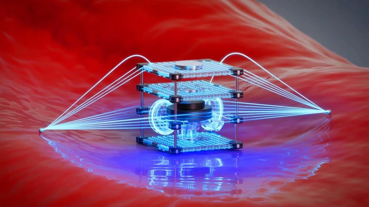 Scientists Reveal Terrifying Microscopic Machines: “Harnessing Light’s Energy Could Change Everything” in Unprecedented Breakthrough Illustration of microscopic machines powered by light in a groundbreaking microengineering development.