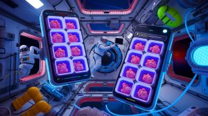 Space Travel Reveals ‘Astronauts Age Faster’: Scientists Warn of Accelerated Stem Cell Aging Threatening Health in Orbit Illustration of Stem Cells Aging Faster in Microgravity Aboard the International Space Station.