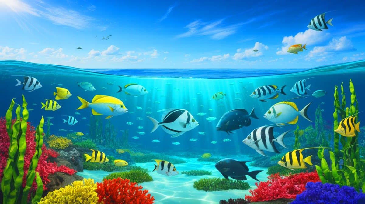 “Nature’s Hidden Power”: These Ancient Fossils Reveal How Pacific Ocean Fights Back Against Global Warming (and Wins) Illustration of ancient plankton shells revealing the tropical Pacific Ocean's resilience to climate change.