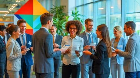 Illustration of a revitalized job search strategy incorporating networking and personalized applications.